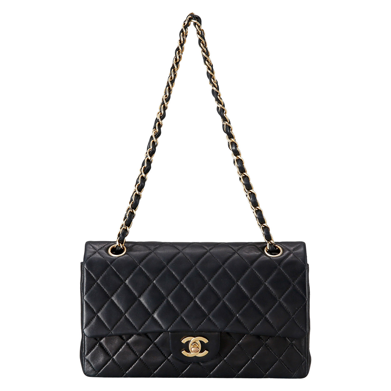 CHANEL(USED)샤넬 클래식 램스킨 미듐