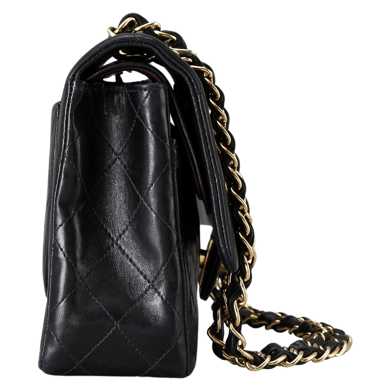 CHANEL(USED)샤넬 클래식 램스킨 미듐