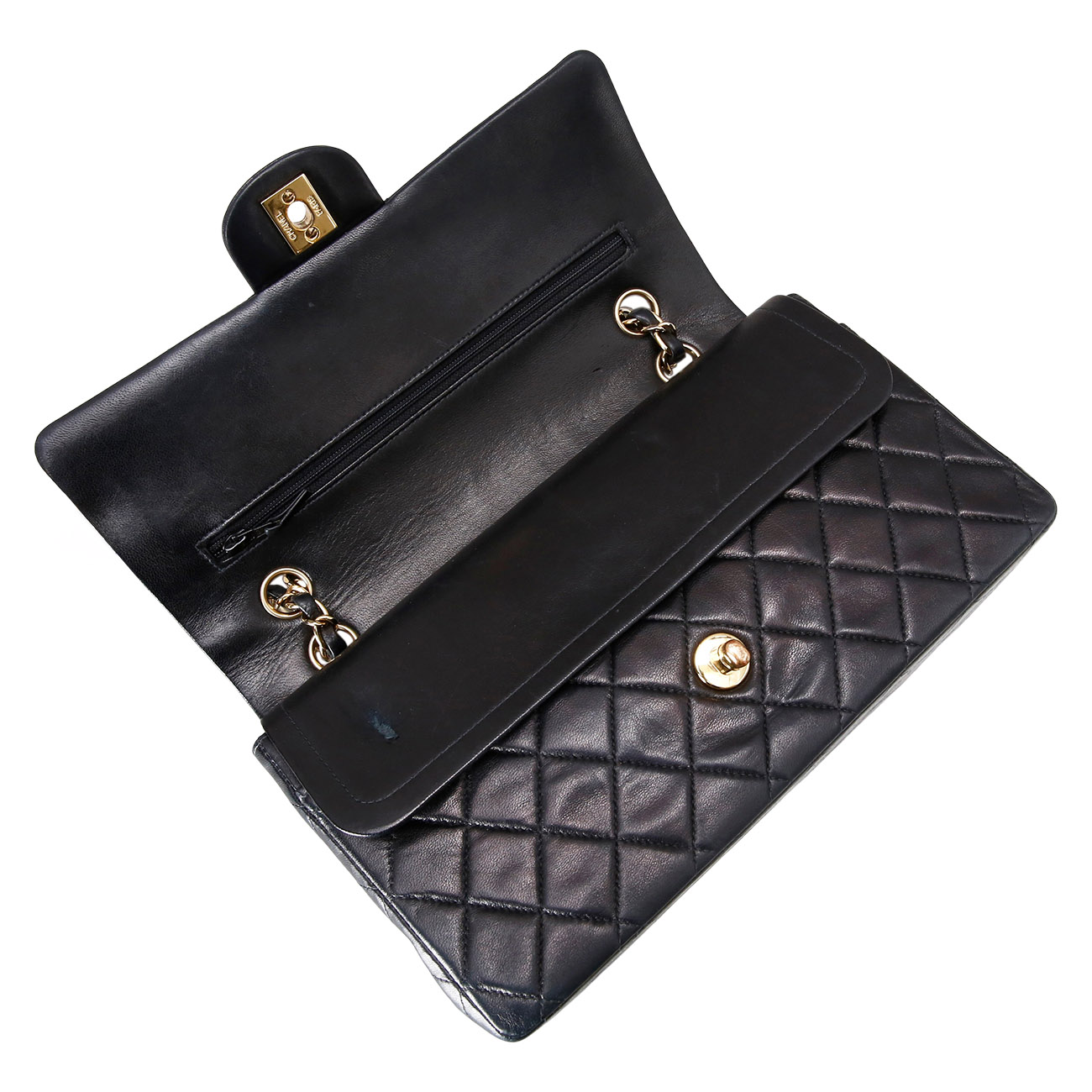 CHANEL(USED)샤넬 클래식 램스킨 미듐
