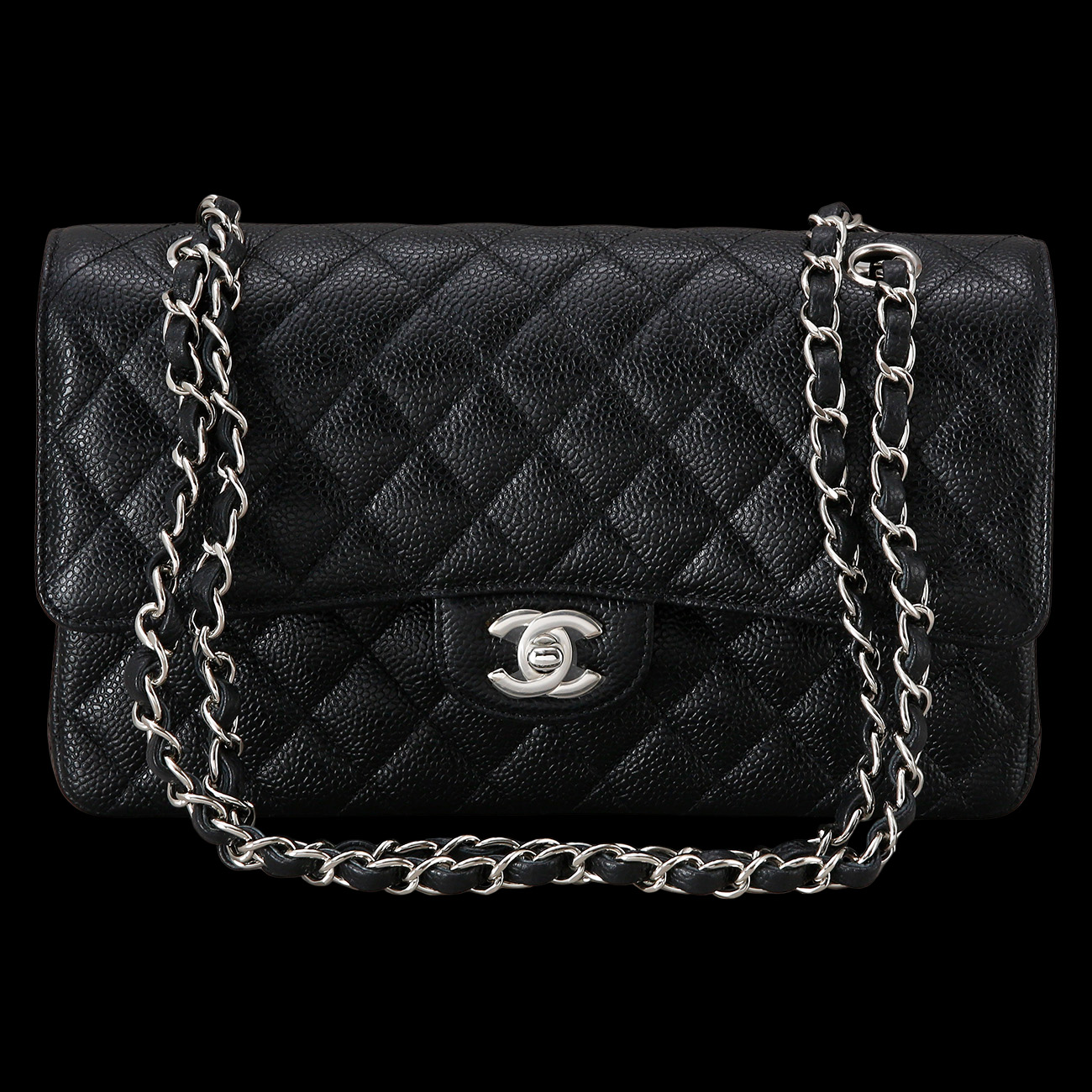CHANEL(NEW)샤넬 클래식 캐비어 미듐 (새상품) NEW PRODUCT