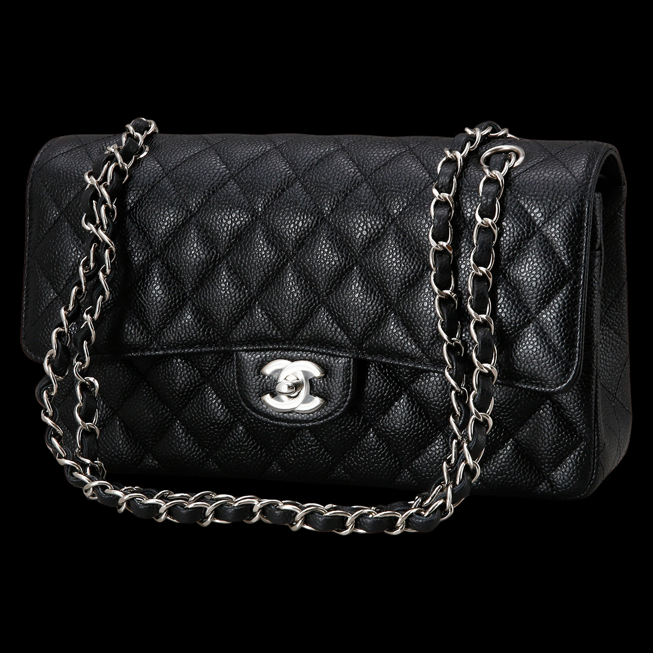 CHANEL(NEW)샤넬 클래식 캐비어 미듐 (새상품) NEW PRODUCT