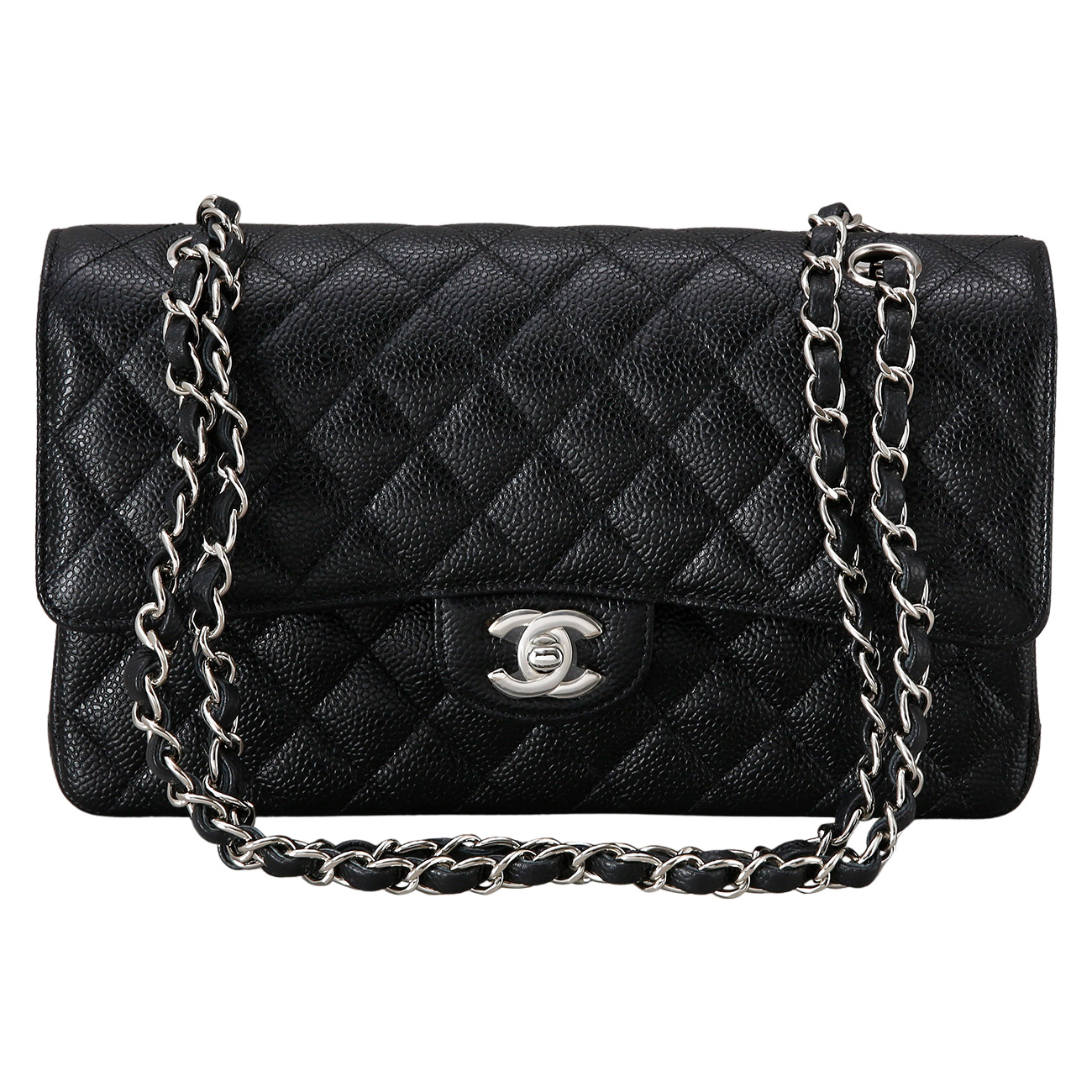 CHANEL(NEW)샤넬 클래식 캐비어 미듐 (새상품) NEW PRODUCT