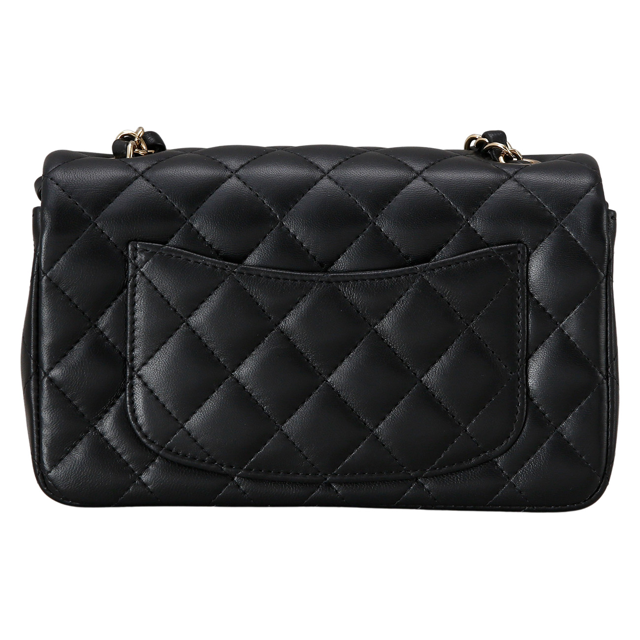 CHANEL(USED)샤넬 클래식 램스킨 뉴미니 크로스백