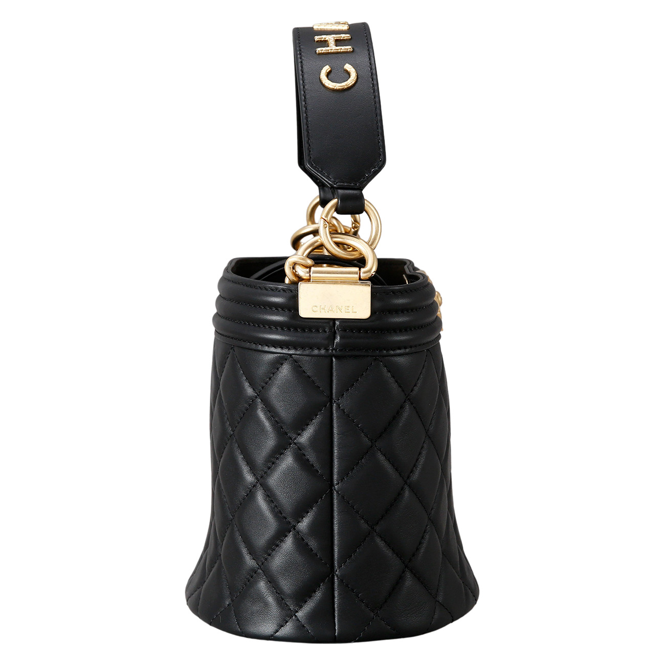 CHANEL(USED)샤넬 시즌 보이샤넬 버킷 토트백