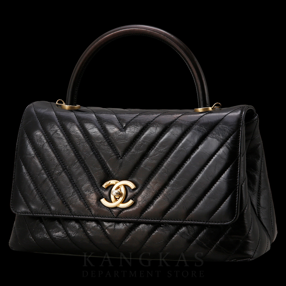 CHANEL(USED)샤넬 코코핸들 미듐