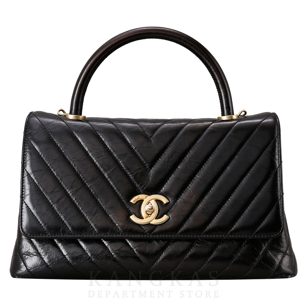 CHANEL(USED)샤넬 코코핸들 미듐