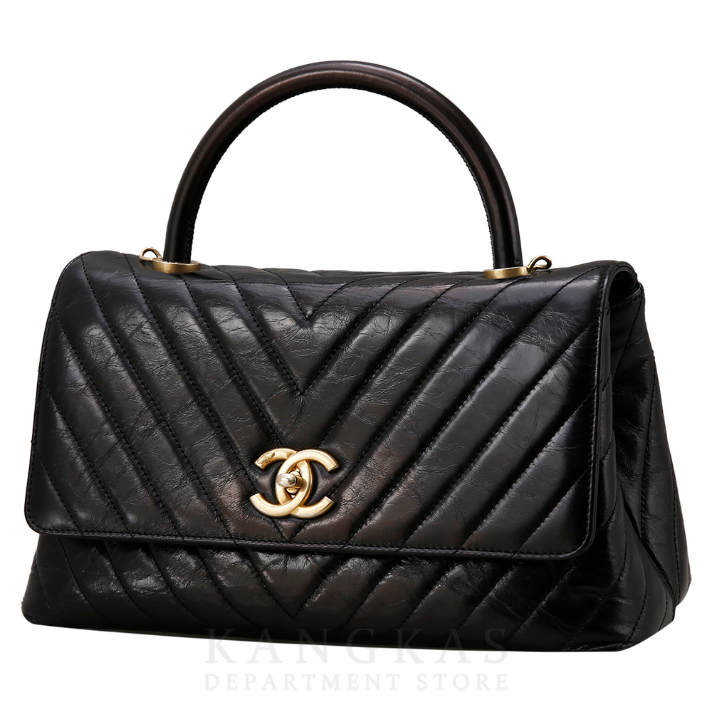 CHANEL(USED)샤넬 코코핸들 미듐