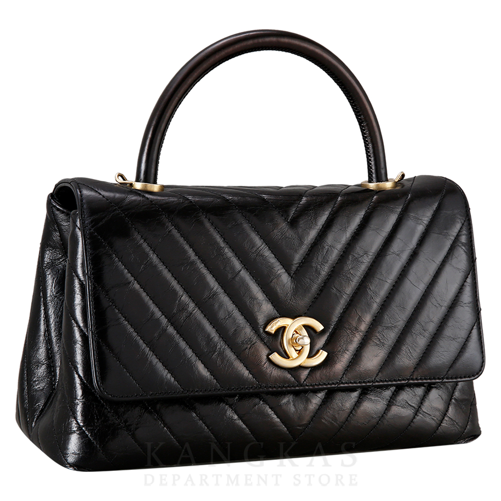 CHANEL(USED)샤넬 코코핸들 미듐