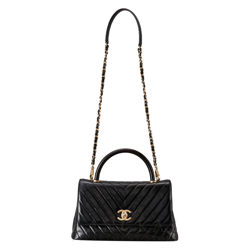CHANEL(USED)샤넬 코코핸들 미듐