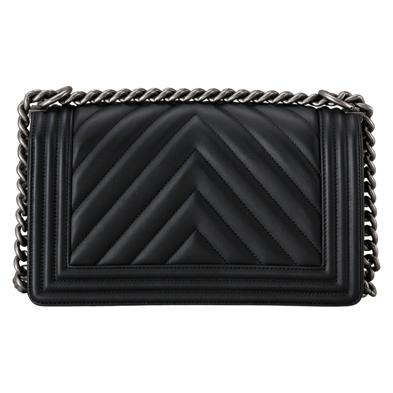 CHANEL(USED)샤넬 보이샤넬 쉐브론 미듐