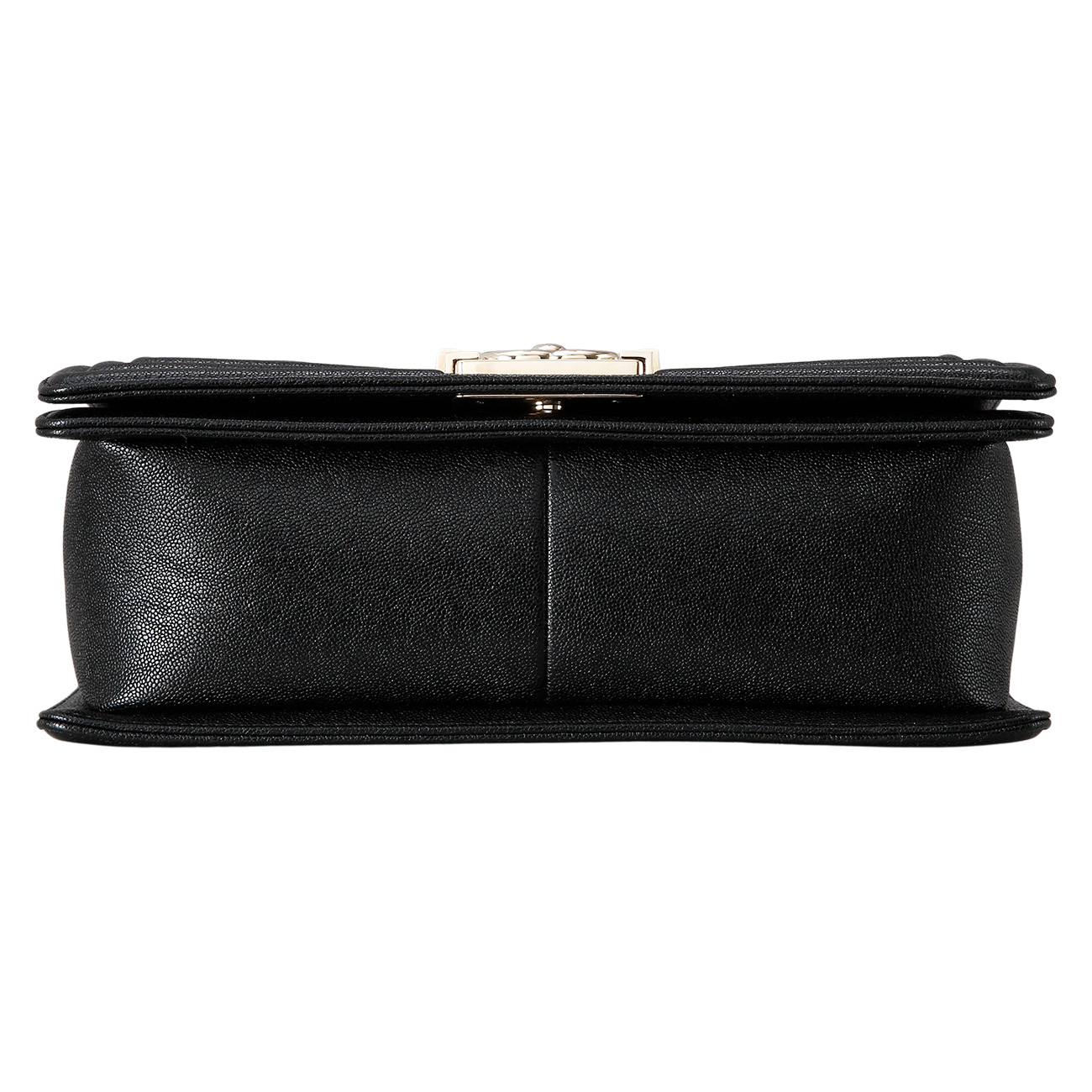 CHANEL(USED)샤넬 캐비어 보이샤넬 쉐브론 미듐