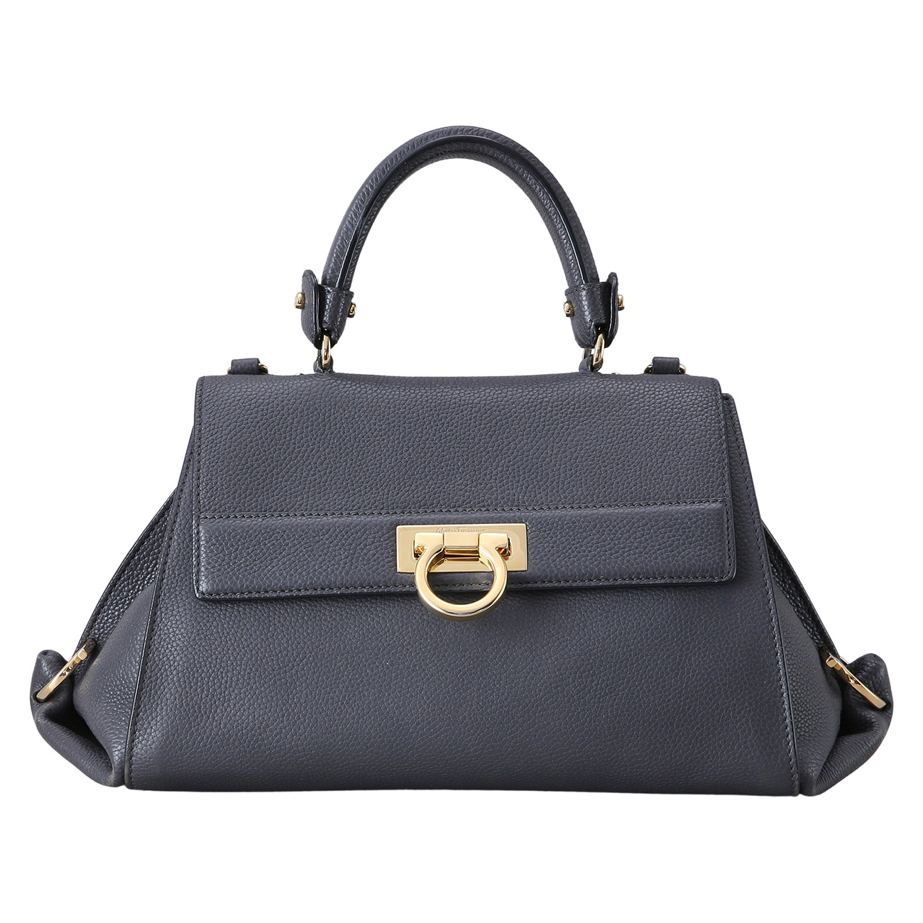 FERRAGAMO(USED)페레가모 간치니 탑핸들 토트겸 숄더백