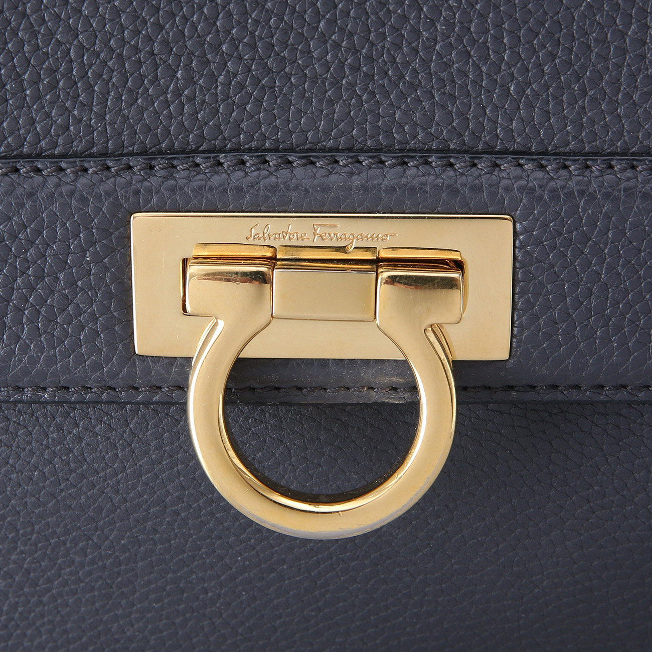 FERRAGAMO(USED)페레가모 간치니 탑핸들 토트겸 숄더백