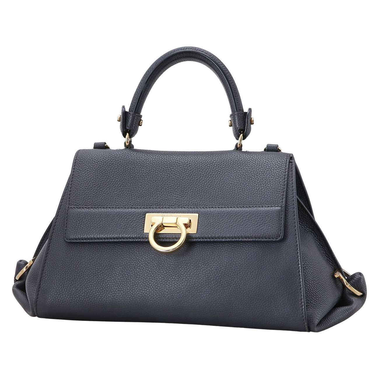 FERRAGAMO(USED)페레가모 간치니 탑핸들 토트겸 숄더백