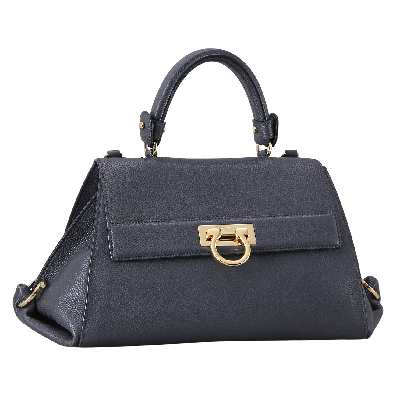 FERRAGAMO(USED)페레가모 간치니 탑핸들 토트겸 숄더백