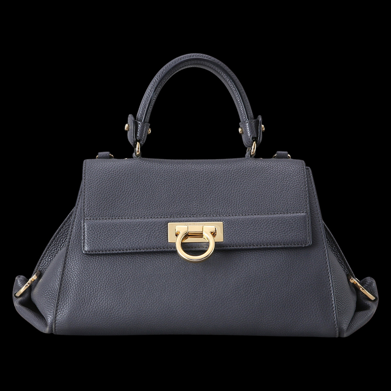 FERRAGAMO(USED)페레가모 간치니 탑핸들 토트겸 숄더백