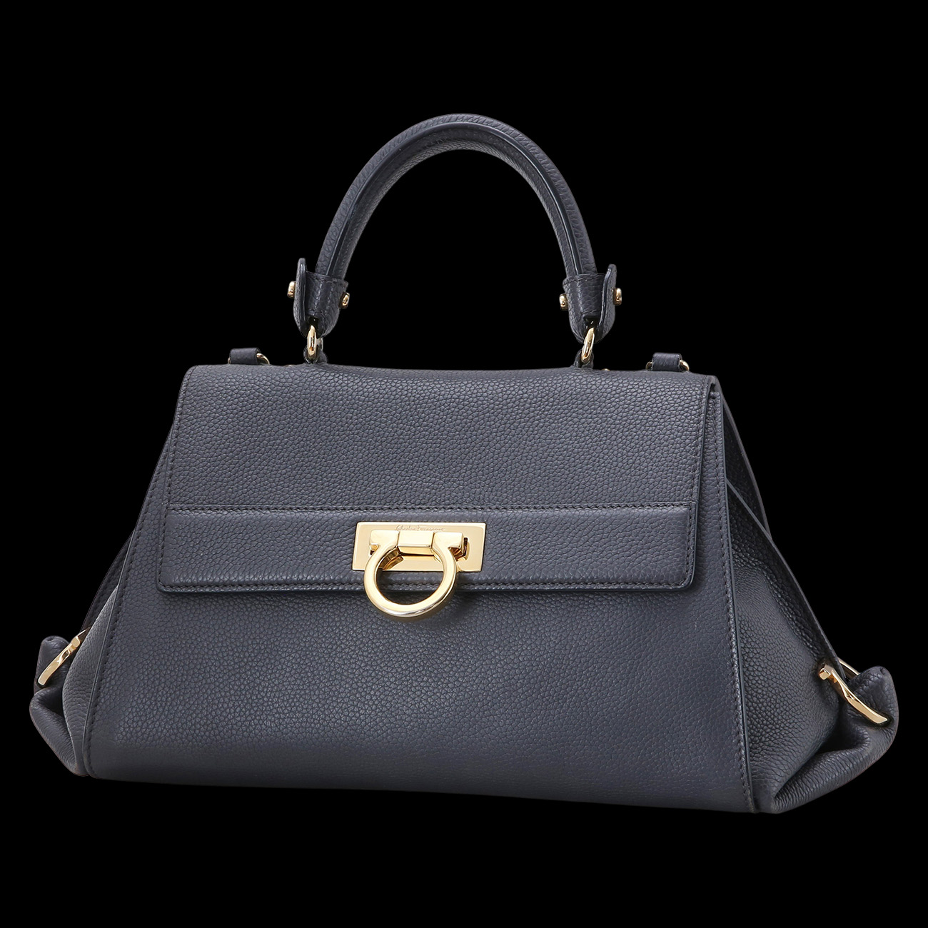 FERRAGAMO(USED)페레가모 간치니 탑핸들 토트겸 숄더백