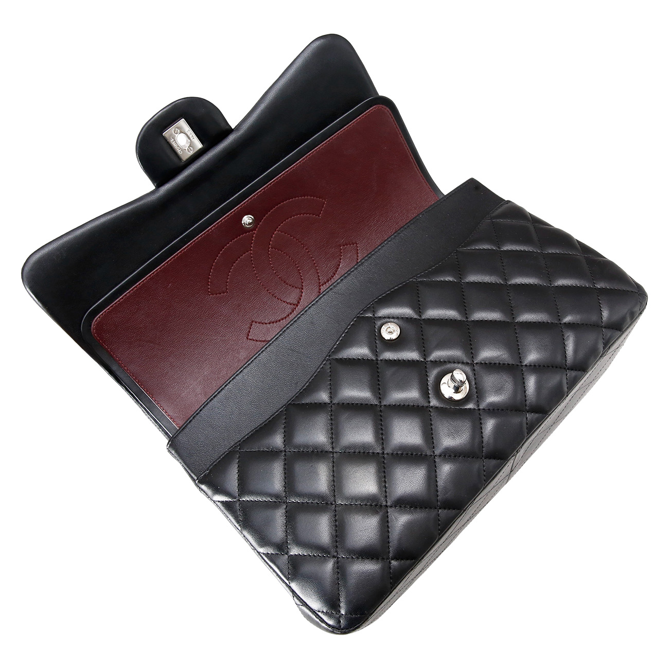 CHANEL(USED)샤넬 클래식 램스킨 점보