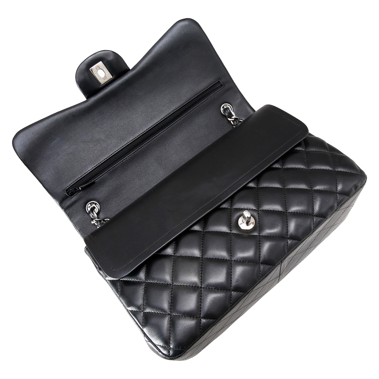 CHANEL(USED)샤넬 클래식 램스킨 점보