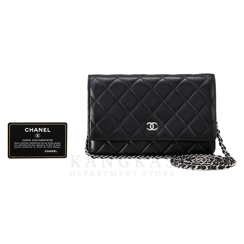CHANEL(USED) 샤넬 클래식 램스킨 WOC