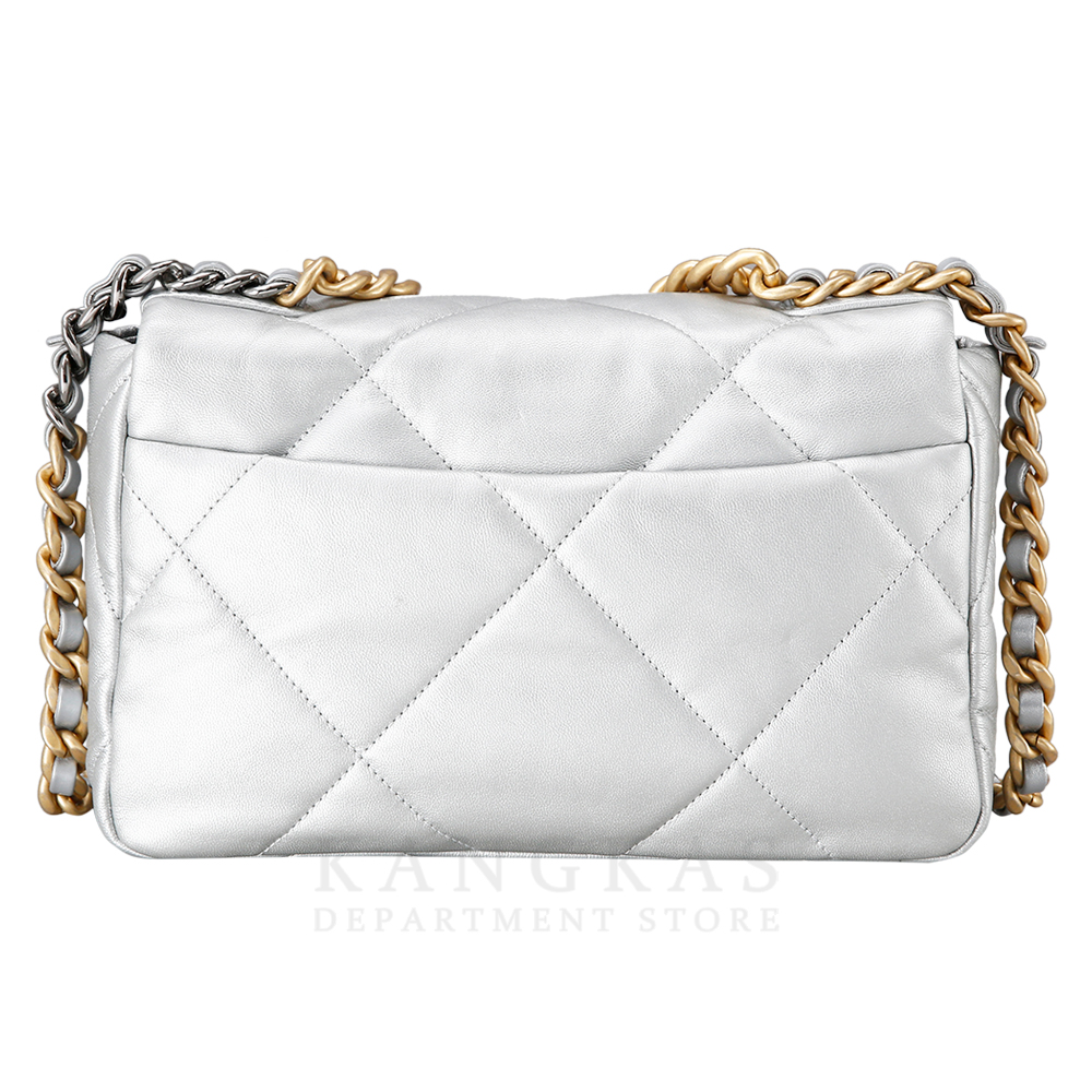 CHANEL(USED)샤넬 19백 스몰 실버
