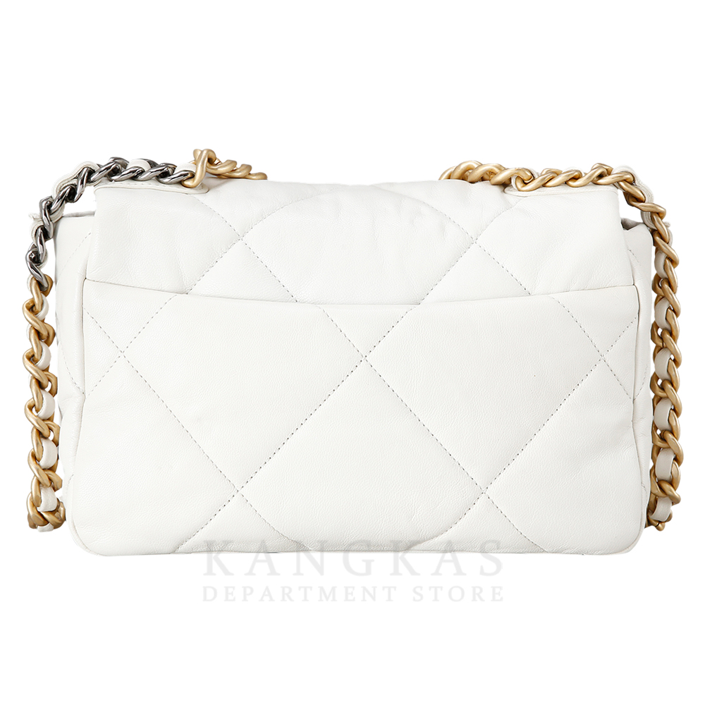 CHANEL(USED)샤넬 19백 스몰 화이트