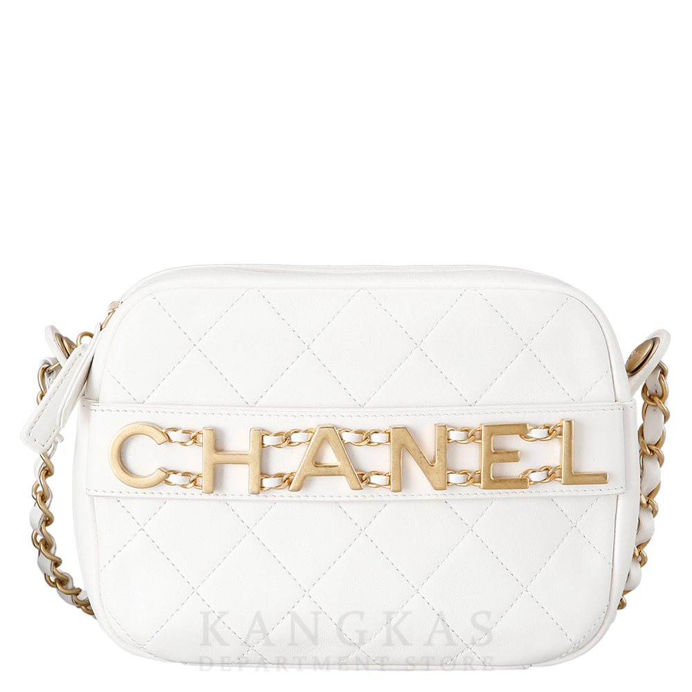 CHANEL(USED)샤넬 시즌 CHANEL 로고 카메라백