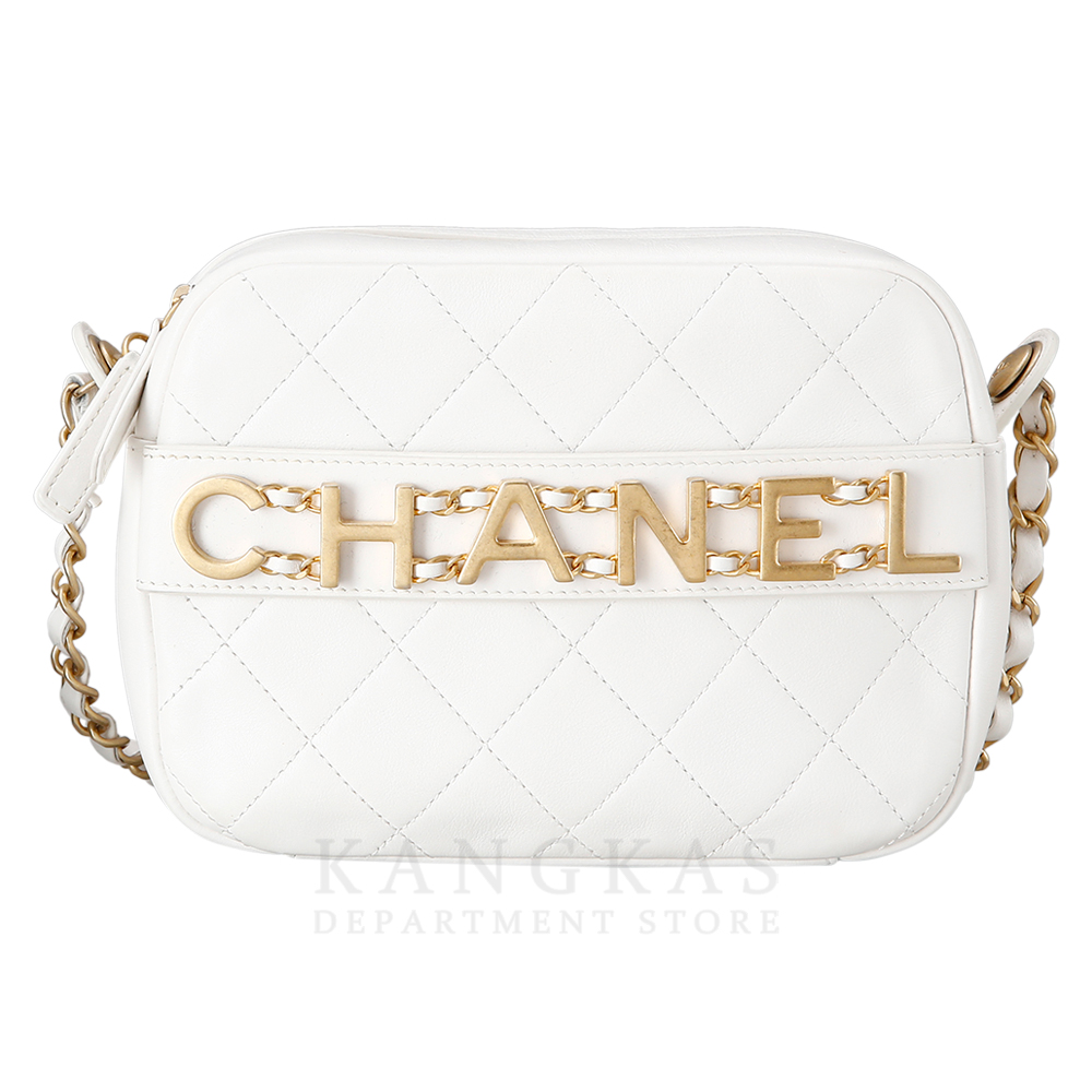 CHANEL(USED)샤넬 시즌 CHANEL 로고 카메라백