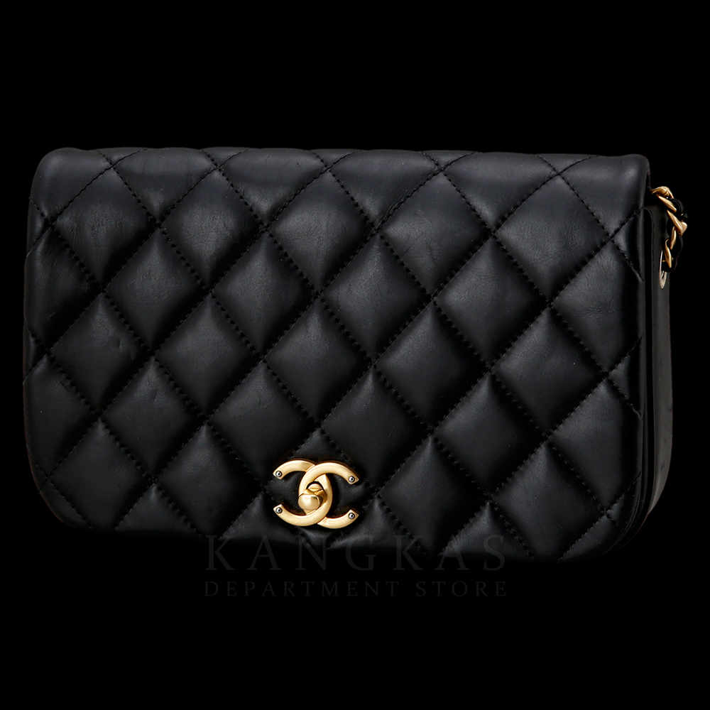 CHANEL(USED)샤넬 시즌 램스킨 플랩백