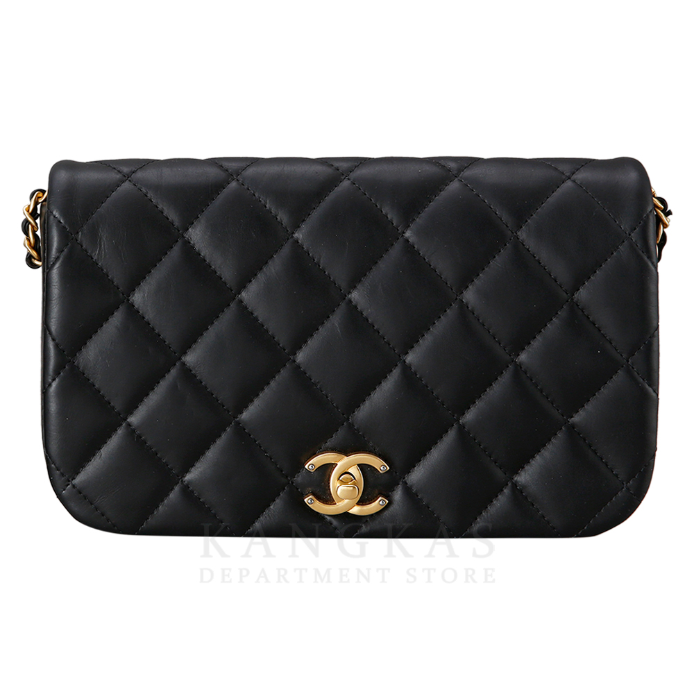 CHANEL(USED)샤넬 시즌 램스킨 플랩백