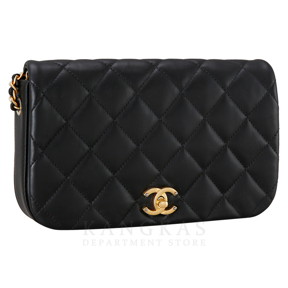 CHANEL(USED)샤넬 시즌 램스킨 플랩백