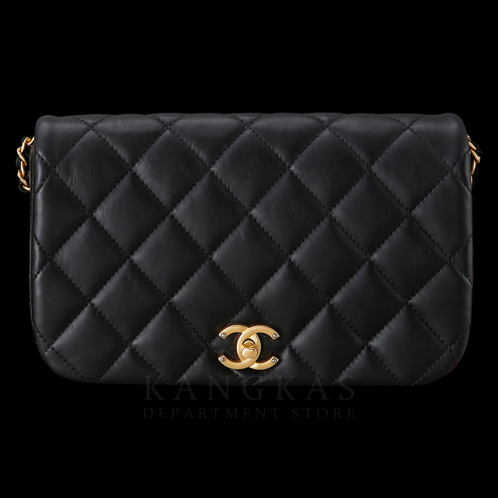 CHANEL(USED)샤넬 시즌 램스킨 플랩백