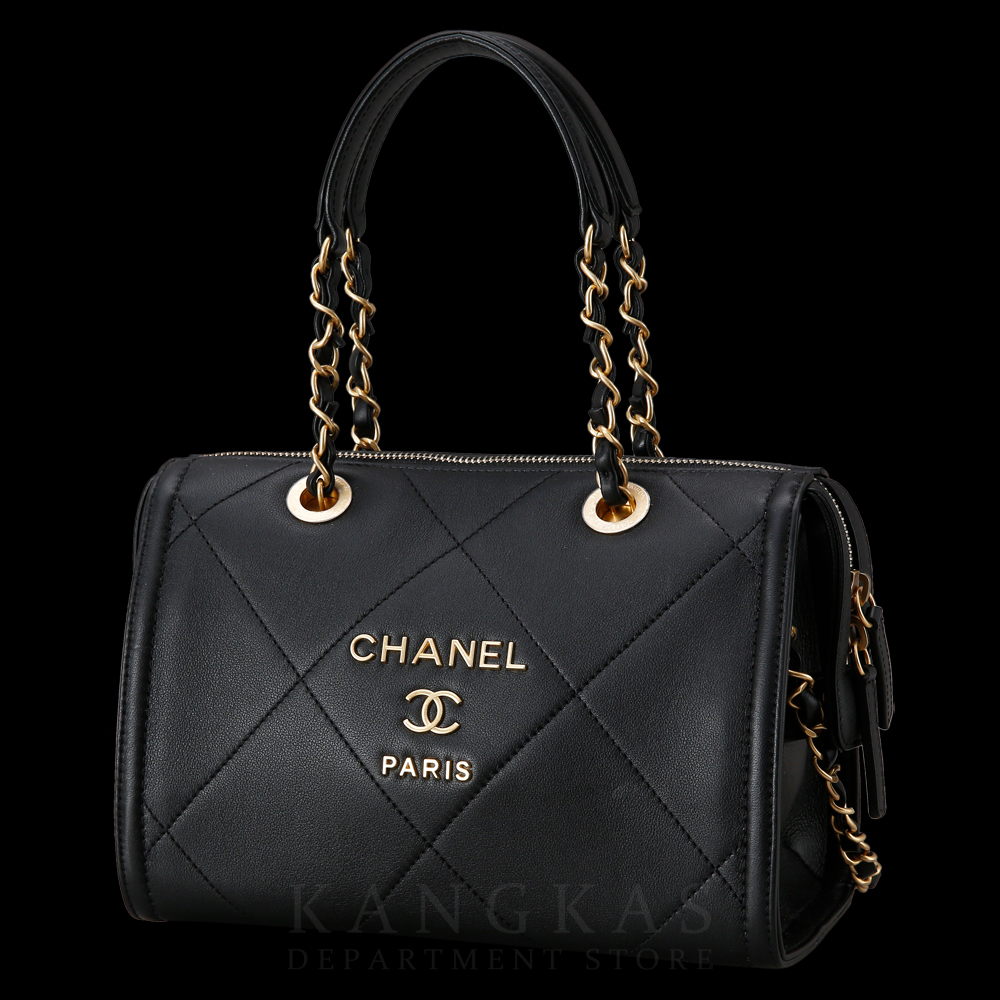 CHANEL(USED)샤넬 시즌 로고 토트겸 숄더백