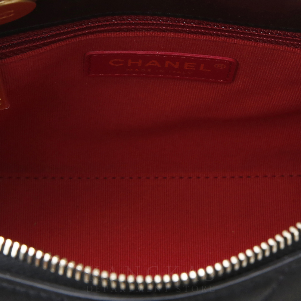 CHANEL(USED)샤넬 시즌 로고 토트겸 숄더백