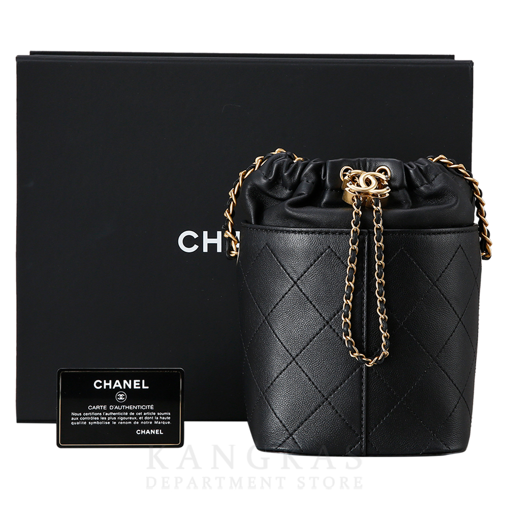 CHANEL(USED)샤넬 시즌 스티치 드로스트링