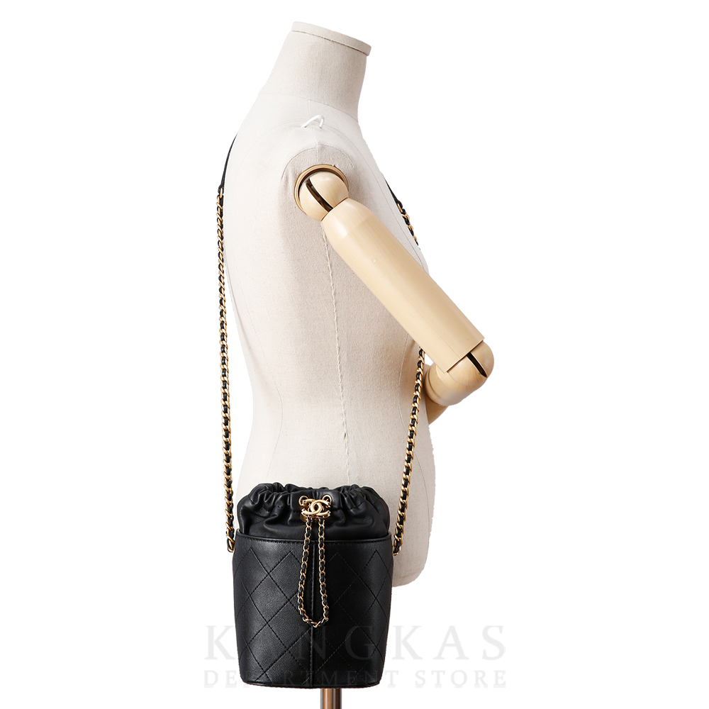 CHANEL(USED)샤넬 시즌 스티치 드로스트링