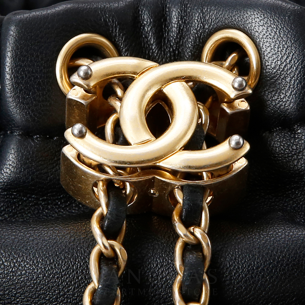 CHANEL(USED)샤넬 시즌 스티치 드로스트링