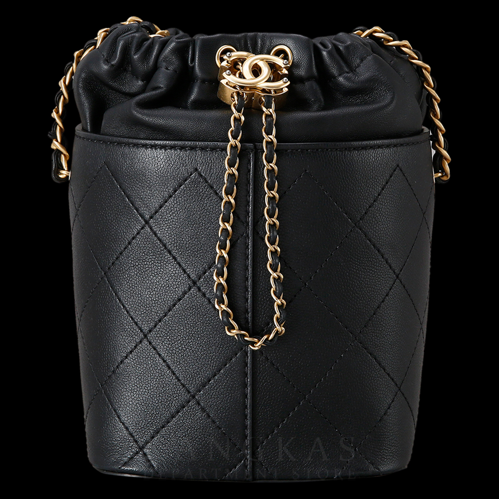 CHANEL(USED)샤넬 시즌 스티치 드로스트링