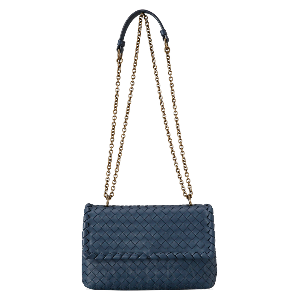 BOTTEGA VENETA(USED)보테가베네타 405739 올림피아 체인 숄더백