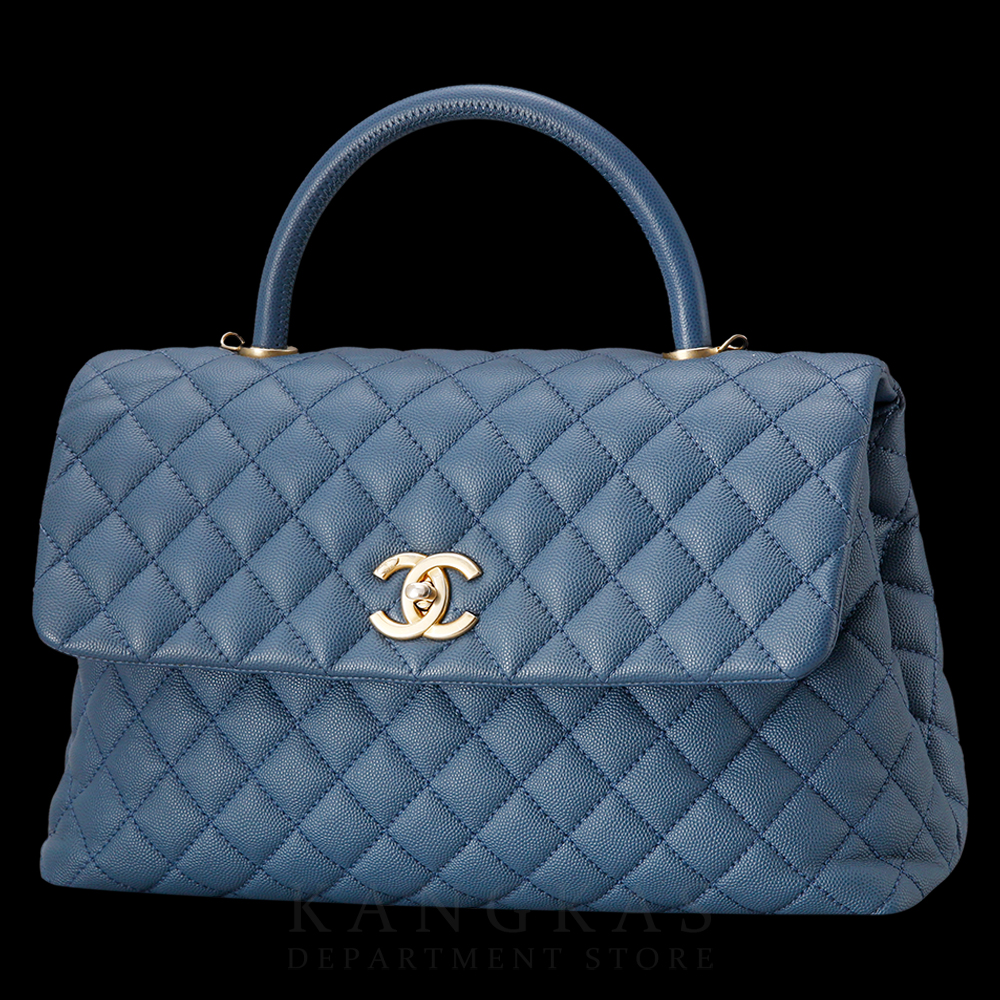 CHANEL(USED)샤넬 캐비어 코코핸들 라지
