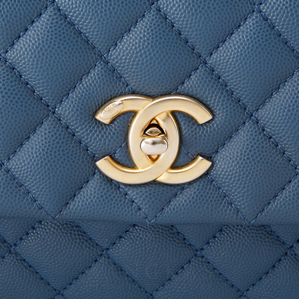 CHANEL(USED)샤넬 캐비어 코코핸들 라지