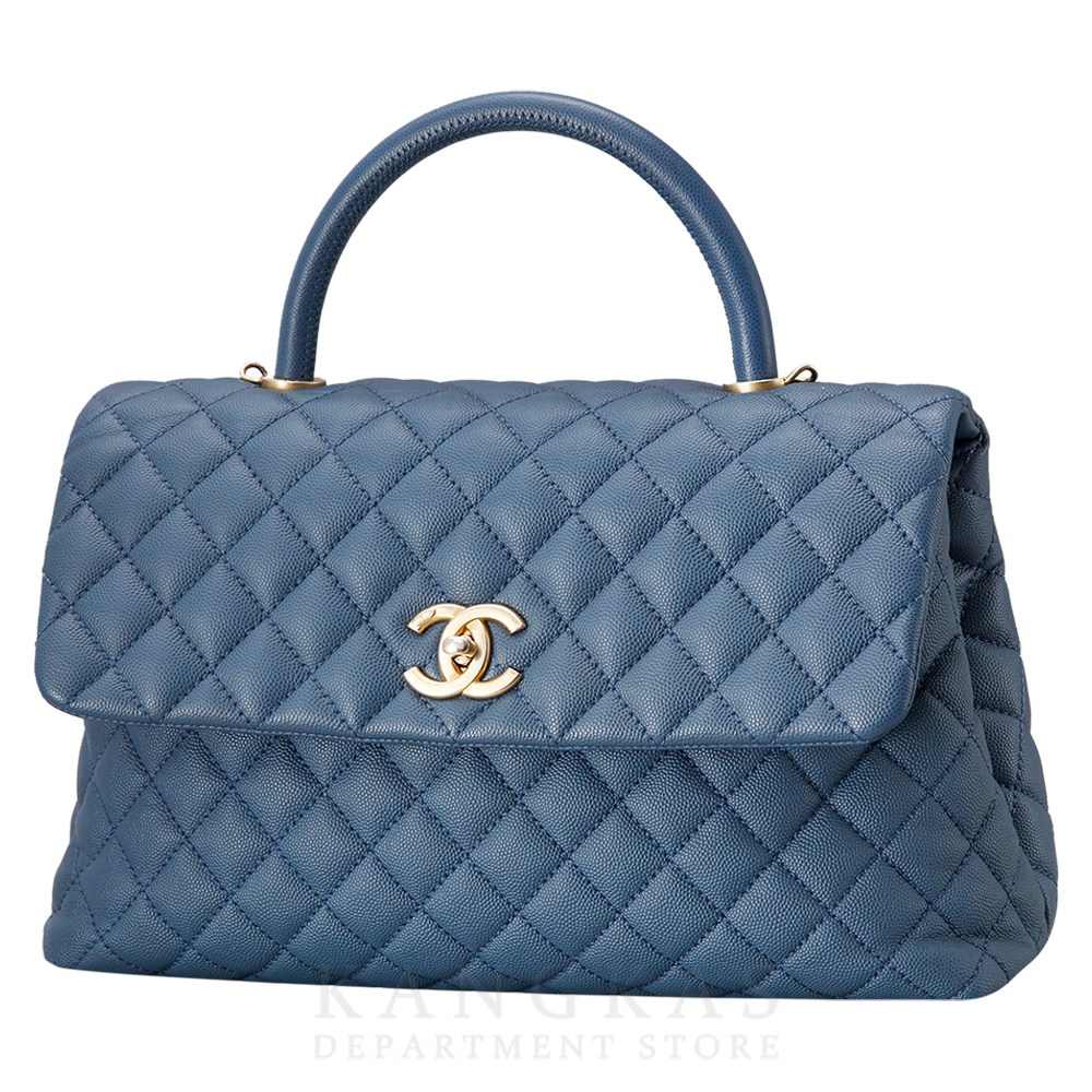 CHANEL(USED)샤넬 캐비어 코코핸들 라지
