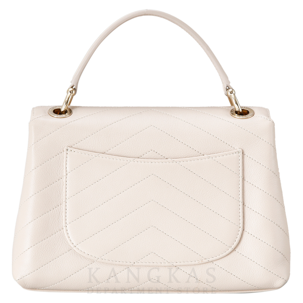 CHANEL(USED) 샤넬 시즌 쉐브론 탑핸들겸 숄더백