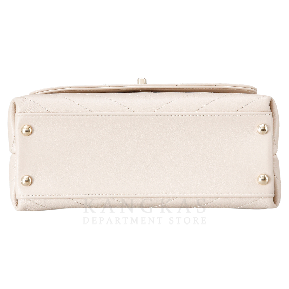 CHANEL(USED) 샤넬 시즌 쉐브론 탑핸들겸 숄더백