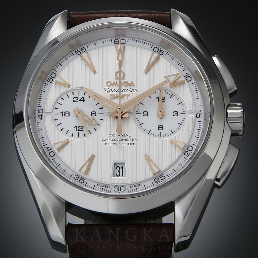 OMEGA(USED)오메가 씨마스터 아쿠아테라 GMT