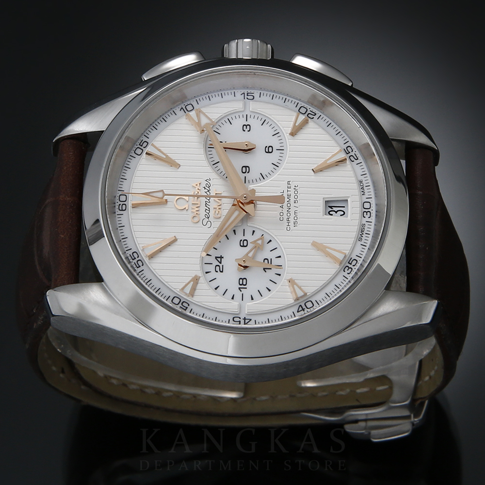 OMEGA(USED)오메가 씨마스터 아쿠아테라 GMT