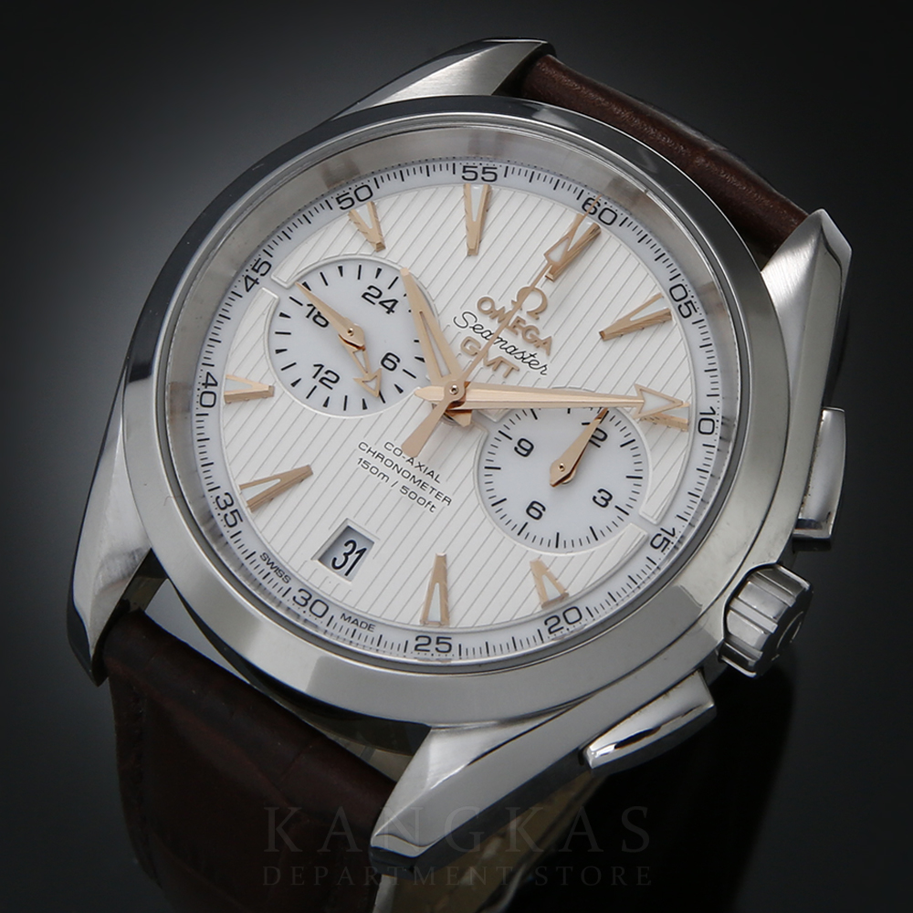 OMEGA(USED)오메가 씨마스터 아쿠아테라 GMT