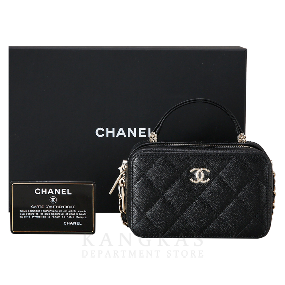 CHANEL(NEW)샤넬 캐비어 코스메틱 미니 탑 핸들백 (새상품) NEW PRODUCT