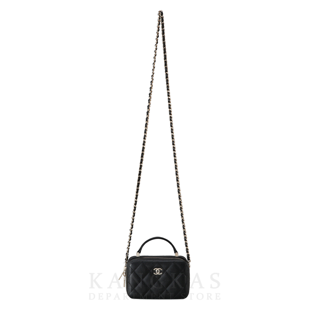 CHANEL(NEW)샤넬 캐비어 코스메틱 미니 탑 핸들백 (새상품) NEW PRODUCT