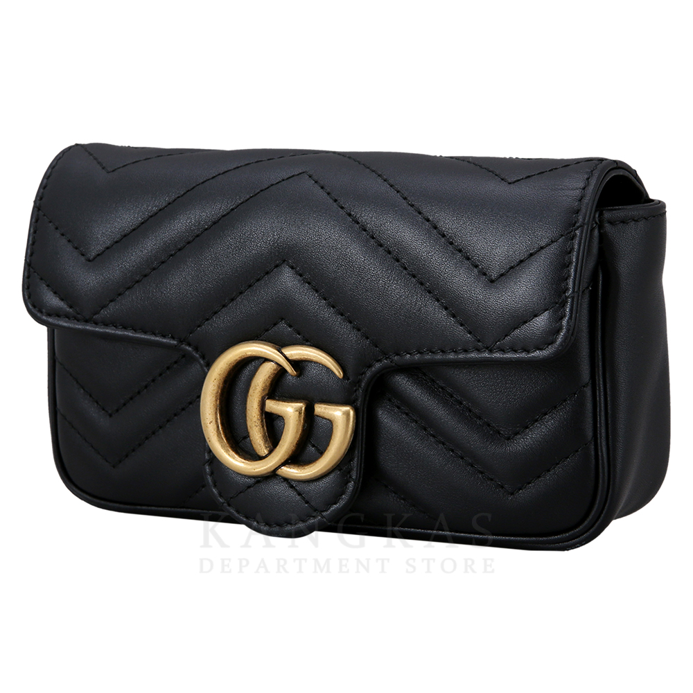 GUCCI(USED) 구찌 476433 GG마몽 마틀라세 수퍼미니 체인백